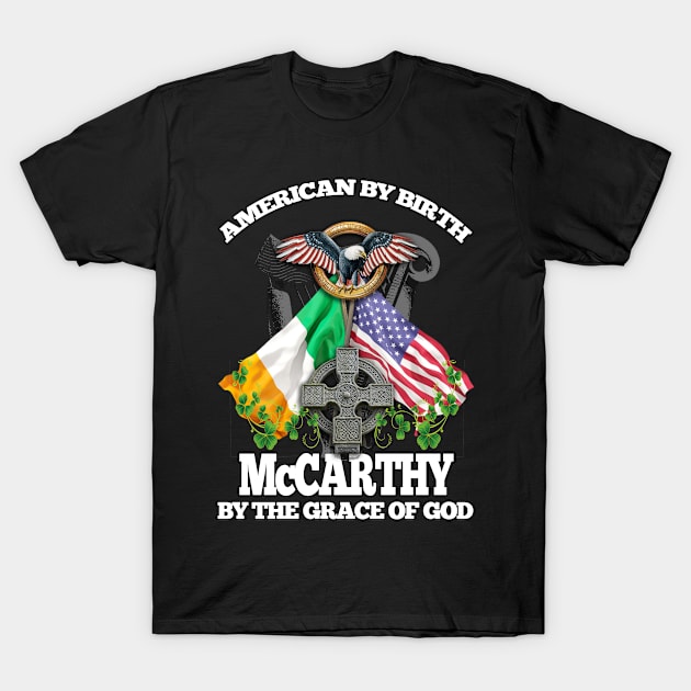 McCARTHY Family Name Irish American T-Shirt by Ireland